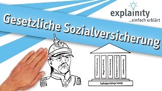 Gesetzliche Sozialversicherung einfach erklärt explainity® Erklärvideo [upl. by Eerak]