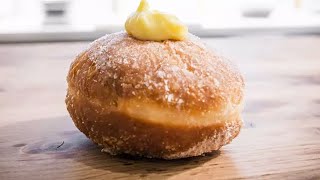 Ricetta bomboloni alla crema Krapfen la Bomba di Niko Romito [upl. by Ekihc]