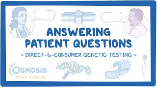 Answering Patient Questions About DirectToConsumer Genetic Testing 23andMe [upl. by Virginia588]