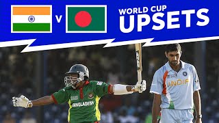 Cricket World Cup Upsets Bangladesh v India  CWC 2007 [upl. by Pomfrey]