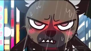 Aggretsuko  All Haida moments Eng sub [upl. by Narcho130]