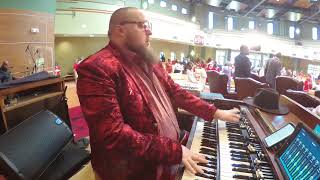 Anointing Fall On Me  GMS COGIC Pentecost Sunday 52723  Dan quotSpiffyquot Neuman on organ [upl. by Packton]