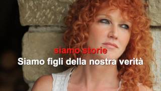 Fiorella Mannoia  Che sia benedetta  Karaoke piano version [upl. by Femmine566]