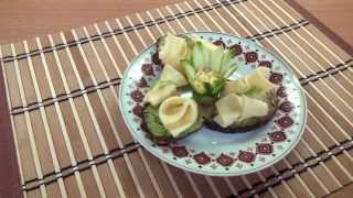 Avokado maizītes ar sieru  Avocado sandwiches with cheese [upl. by Gerc594]