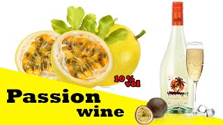 Home made  Passion Fruit wine in village style  Think craft [upl. by Irneh441]