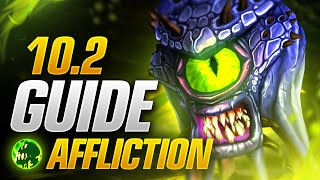 Patch 102 Affliction Warlock DPS Guide New Talents Builds Rotations and More [upl. by Sarid]