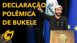 NAYIB BUKELE diz que o mundo PRECISA de uma NOVA ROMA Será？ [upl. by Drannel]