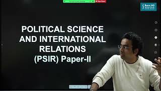 PSIR Paper Discussion amp Answers UPSC Mains 2021 PSIR Test Series 2022  Rahul Puri Raus IAS [upl. by Drue]