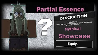 Partial Essence Showcase  Type Soul [upl. by Werra]