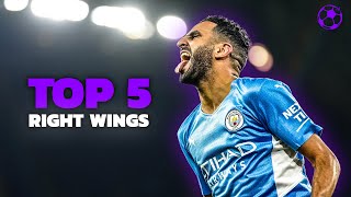 The Best 5 Right Wingers In World Football [upl. by Darius]