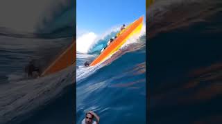 wave nearly takes boats and peopleshortsfeed shorts youtubevideos trendingreels trending [upl. by Noxaj]