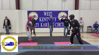 SKR Hall of Fame tournament 2024 black belt Mens Exc division Shaun Vickery vs Marty Eubanks [upl. by Elvis483]