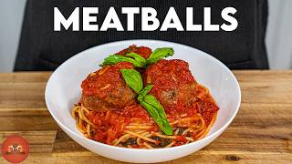 How To Make Restaurant Quality Spaghetti And Meatballs [upl. by Smitt913]