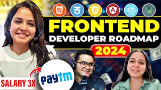 How to Get Hired as Frontend Developer in 2024  Learn Web Development Step by Step Roadmap 2024 [upl. by Llevart]