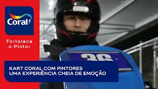 Pintores parceiros da Coral em um dia de diversão com kart [upl. by Halley306]