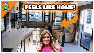 Amazing Affordable Destination Trailer  IT FEELS LIKE HOME [upl. by Nauqahs]