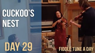 Cuckoos Nest  Fiddle Tune a Day  Day 29 [upl. by Nedmac193]