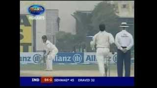 Virender Sehwag 254 vs Pakistan 2006 1st test [upl. by Sarat]