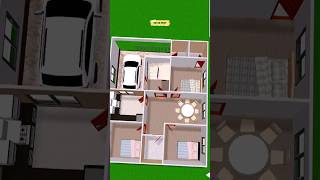 3040 house design with car parking home viral sho Houseofhighlights ARYDigitalasia [upl. by Ortrude]