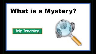 Elements of a Mystery  Reading Genre Lesson [upl. by Alekahs]