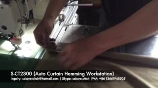 Auto Curtain Hemming Machine [upl. by Roer974]