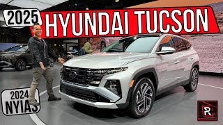 The 2025 Hyundai Tucson Is A More Captivating Turbo Hybrid Compact Family SUV [upl. by Amikehs]