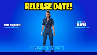 ELEVEN Skin Release Date In Fortnite Item Shop [upl. by Jeroma532]