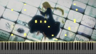 unlasting  LiSA「刀劍神域 Alicization War of Underworld」ED Piano Cover Arr Anime Pro [upl. by Aveer633]