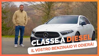 Mercedes Classe A restyling  Prova TOTALE dellentrylevel a GASOLIO [upl. by Yatnoed]