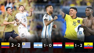 RESUMEN  ANALISIS FECHA 3 ELIMINATORIAS CONMEBOL 2026 [upl. by Feliza942]