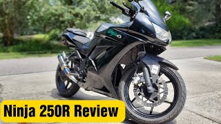 Kawasaki Ninja 250R 0812 Review ITS AWESOME [upl. by Ttennaj]