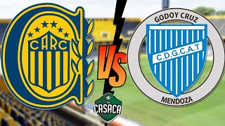 ROSARIO CENTRAL vs GODOY CRUZ EN VIVO [upl. by Anelac]