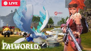 🔴LIVE PALWORLD Gameplay  Pokemon World  No Commentary Gameplay [upl. by Squire]