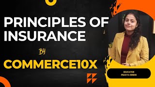 PRINCIPLES OF INSURANCE Class11 Ch4 insurance principles business studies learning education [upl. by Elston198]