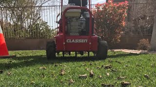 AERATING LAWNCLASSEN AERATOR [upl. by Arola]