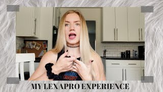 my experience on lexapro side effects [upl. by Dolloff]