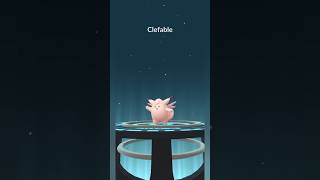 Evolve Clefairy To Clefable pokemon pokemongo [upl. by Jarvis832]