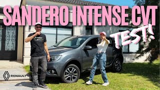 Renault Sandero Intense CVT  La Pareja Tester 👩🏼‍🤝‍👨🏻 [upl. by Mazonson]