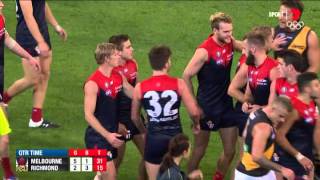 Tempers fray in quartertime melee  AFL [upl. by Ingraham]