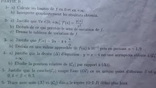 ETUDE DE FONCTION ln complet partie 9 partie B fin [upl. by Ietta745]