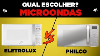 Microondas Eletrolux MT30S VS MICROONDAS PHILCO PMO23EB [upl. by Kciredor]