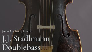 Jonas Carlson plays Stadlmann double bass [upl. by Annav]