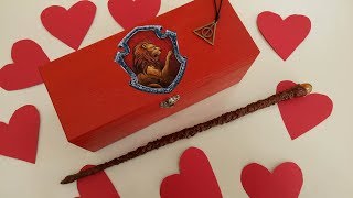 DIY Presentes no tema de HARRY POTTER Especial Dia dos Namorados [upl. by Ahsienahs]