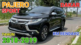 Harga Pajero Sport bekas tahun 2018  2019 jawa timur terbaru 2021 [upl. by Brawley83]