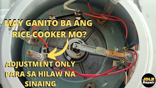 How to repair rice cooker No Power Hilaw ang Sinaing [upl. by Lou]