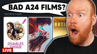 A24 Should Be ASHAMED  🔴LIVE Letterboxd Profile Roasts [upl. by Neerod]