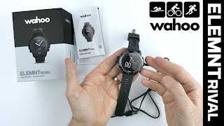 Wahoo Elemnt RIVAL Multisport Watch Overview  Cycling First Look [upl. by Cirda826]