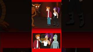 ❤️🎻FUTURAMA FIDDLE CONTEST song Devil Went Down Georgia by Charlie Daniels Band Leela Fry Bender [upl. by Banks]