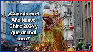 Año Nuevo Chino 2024 Cuándo inicia qué significa y qué animal lo representa [upl. by Eile]