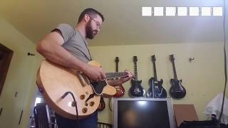 Gibson ES335 and ES135 clean amp shootout [upl. by Duane744]